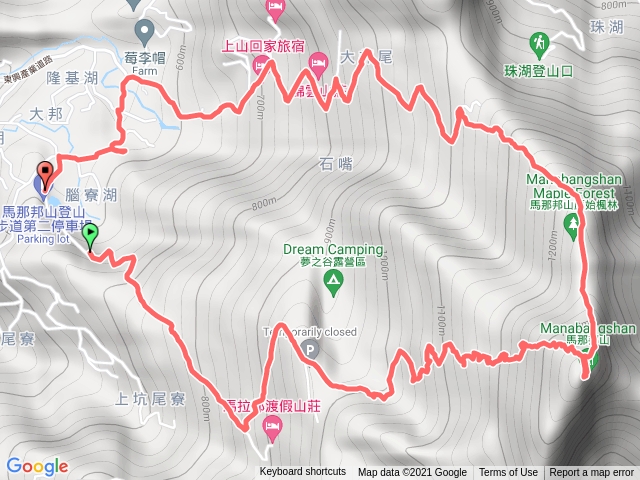 馬那邦山○型