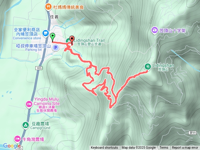 笠頂山3號步道小O