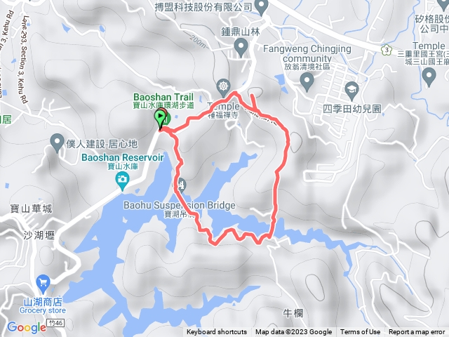 寶山水庫環湖步道-2023/05/07