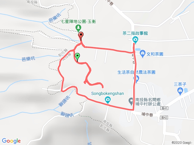 獅子頭山經七星陣地