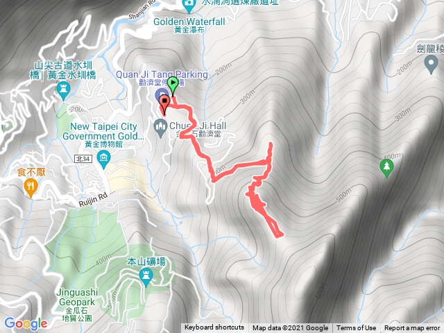 無耳茶壺山 600m