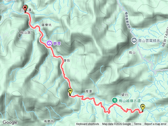 淡蘭古道-灣潭古道-烏山越嶺古道預覽圖