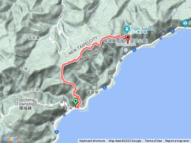 桃源谷步道（大溪-大里）