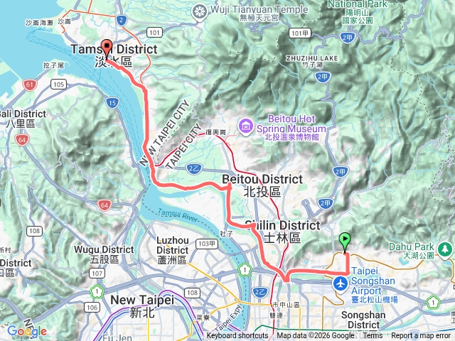 淡水河邊