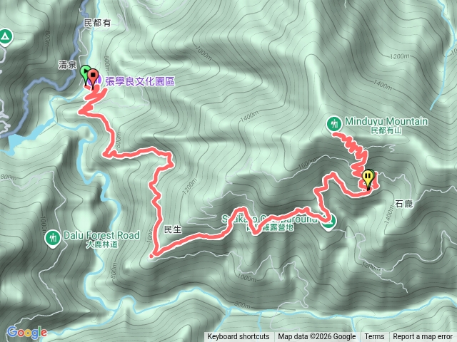 2026.3.18-19霞喀羅清石道路徒步上民都有山預覽圖