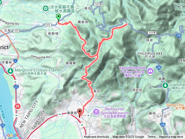 山仔頂步道預覽圖