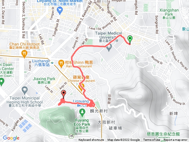 妙高台至和興炭坑