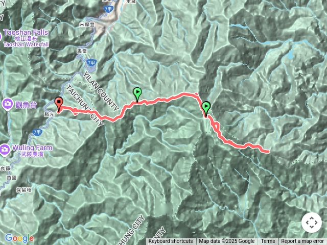 南湖大山-馬比杉山