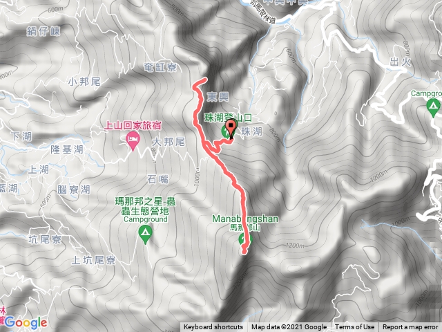 馬那邦山 細道邦山連走