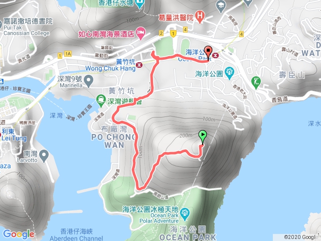 香港南朗山步道
