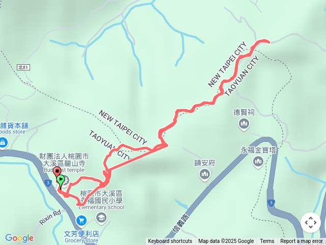 桃園大溪永福龍山寺_二鬮山(未竟}