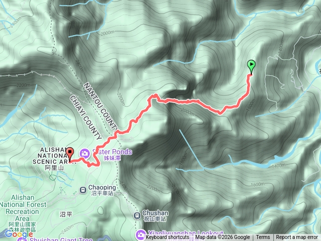 神阿縱走-神木村-阿里山姐妹潭預覽圖
