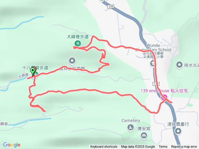 員林十八觀音步道