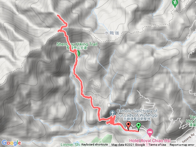 20211111宜蘭礁溪鄉三角崙山（經聖母山莊）