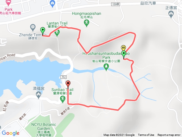 蘭潭後山步道