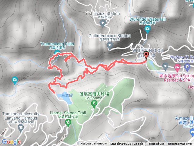 8/26月眉坑瀑布