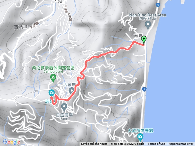 巴塱衛山徒步來回