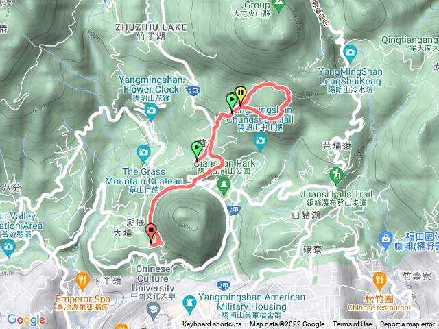 苗埔七星山山腰路o  繞橫嶺步道