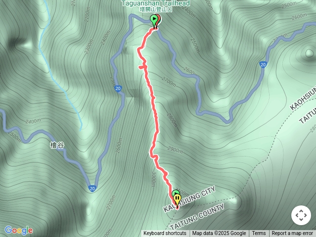 2025.02.22塔關山登山步道
