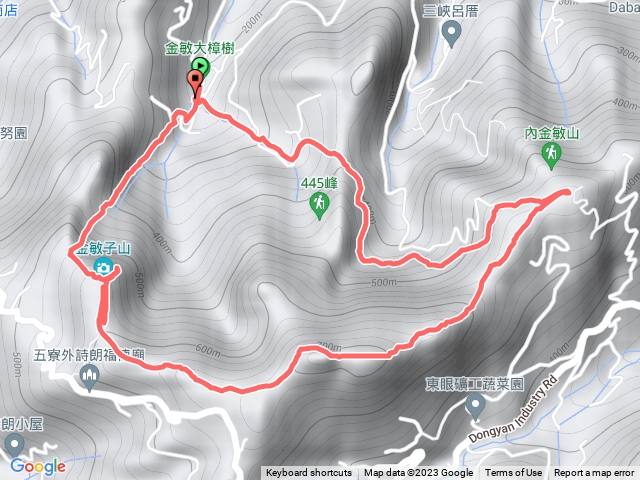 三峽四秀金敏子山