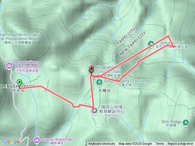 冷水坑至魚路古道