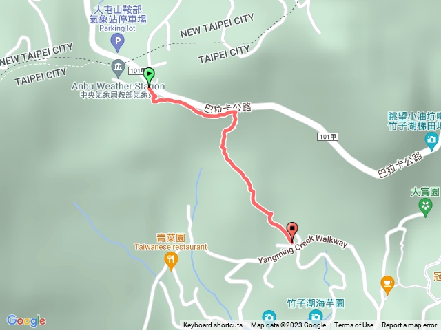 水尾巴拉卡步道