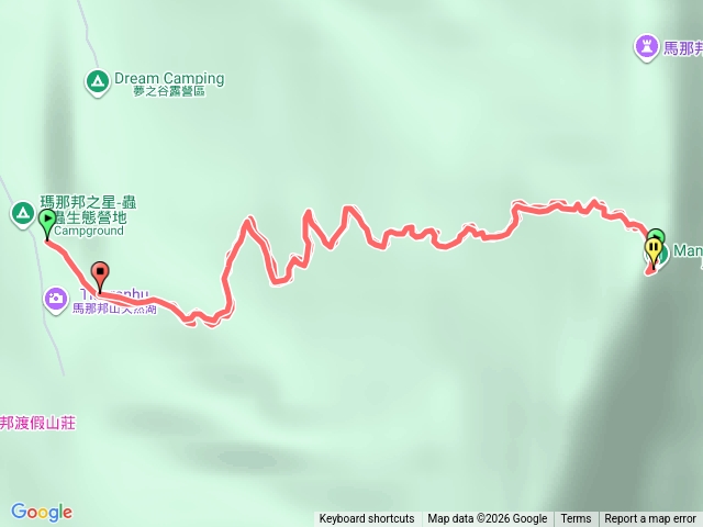 馬拉邦山天然湖