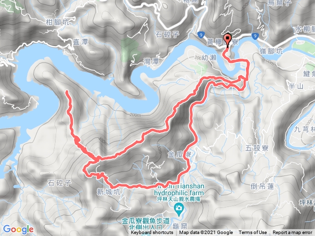 坪林火炎山連峰