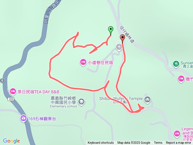 茶霧之道之線（石棹遊客中心）預覽圖