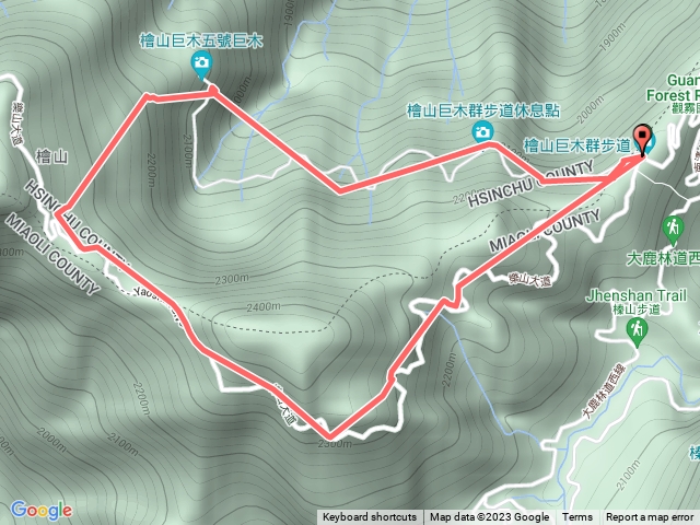 2023檜山巨木步道