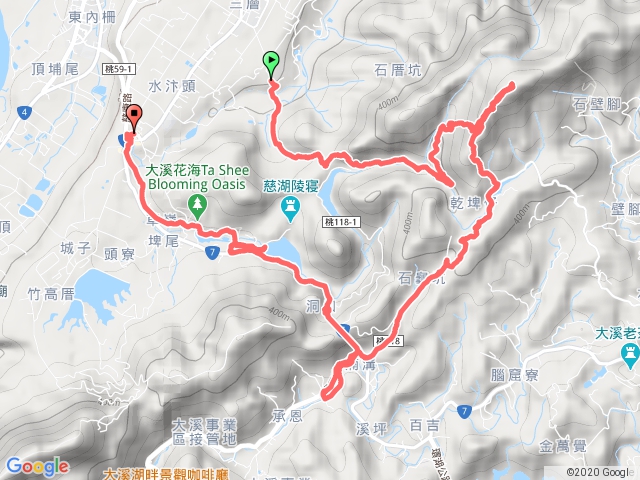 打鐵寮古道上白石山