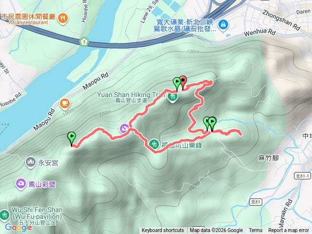 鳶山登山步道預覽圖