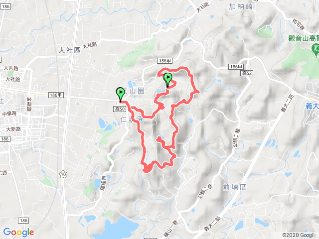 大社觀音山13連峰