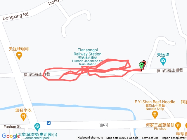 三星天送碑車站