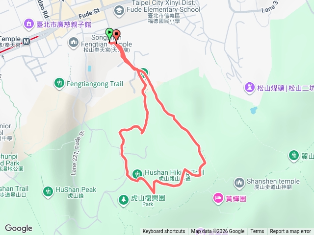 虎山溪步道預覽圖