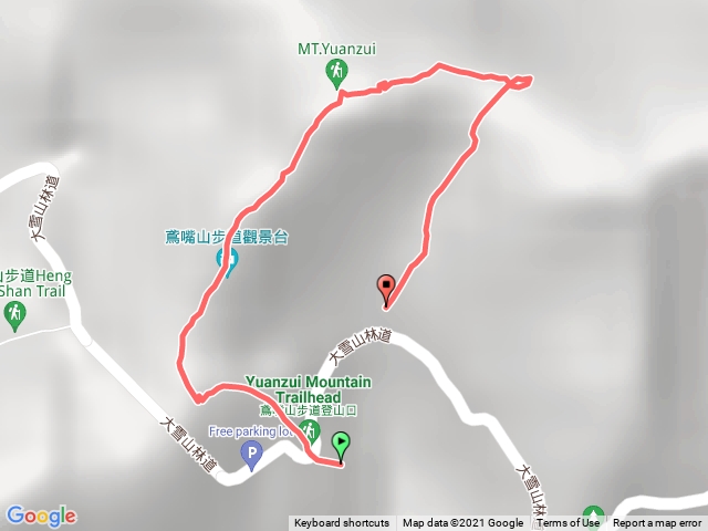 鳶嘴山，加