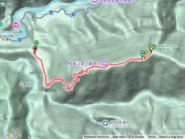 馬崙山原路返回預覽圖