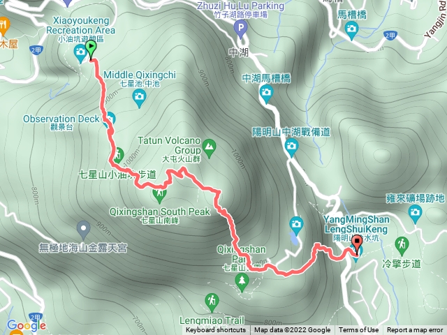 七星山主峰