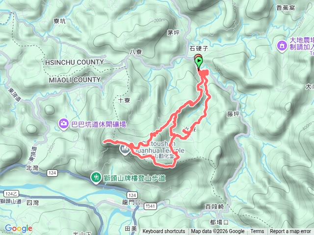 六寮古道、獅頭山、獅尾山預覽圖