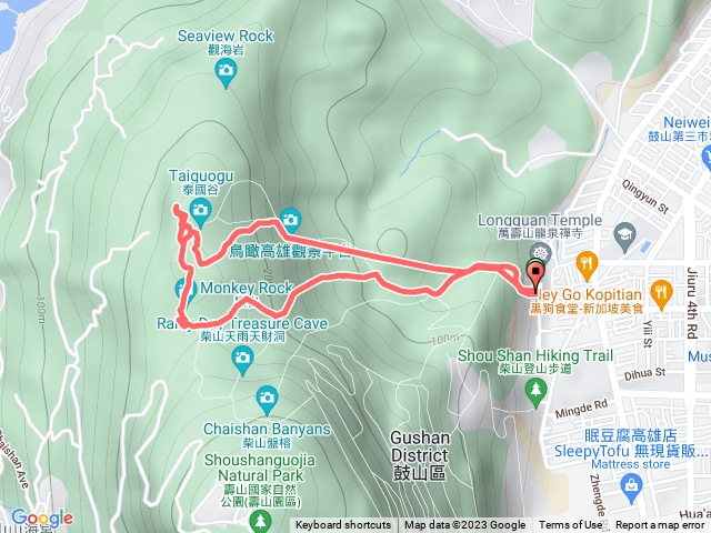 20230517 北柴山亂走(秘密花園、泰國谷、高雄景觀台)