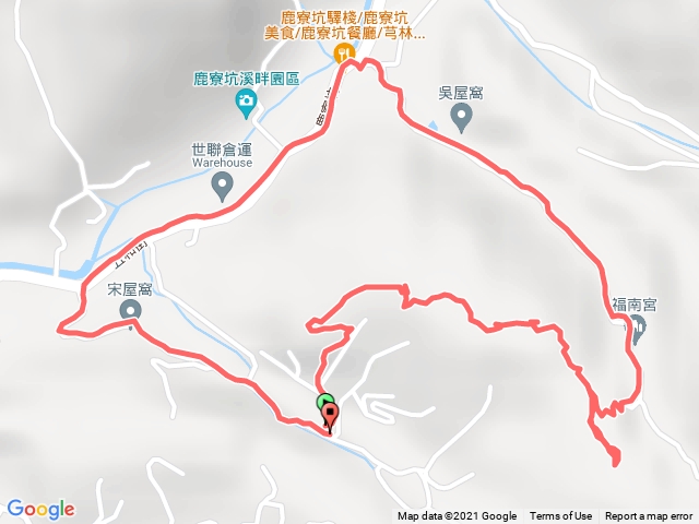 20210518-鹿寮坑山沿稜往飛沙縱走路線-不果