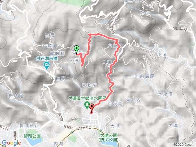 龍船岩 開眼山 白石湖山 大邱田山