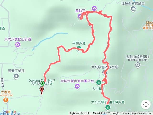 大坑登山步道6、7號