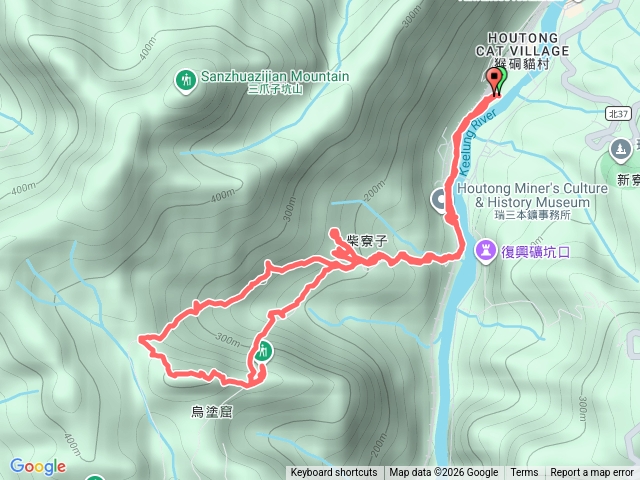 獅子嘴奇岩--烏塗窟山--柴寮古道小O預覽圖