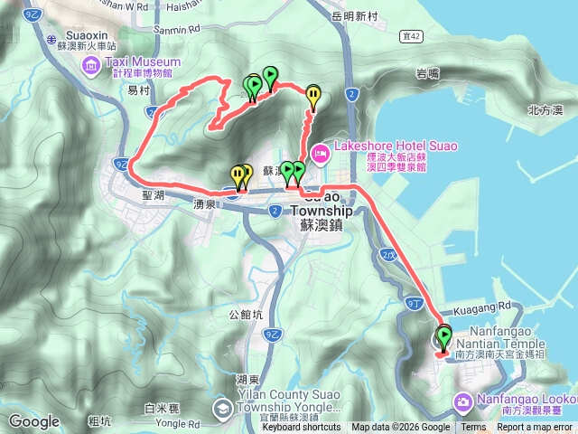 蘇澳七星步道接南方澳預覽圖