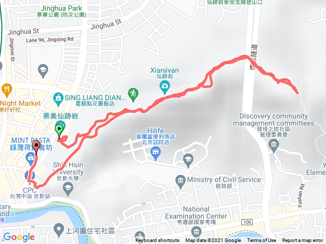 仙跡岩 山頂運動