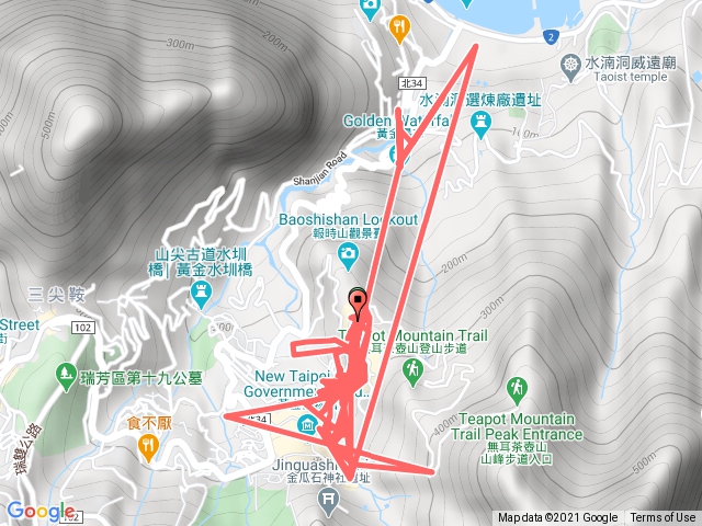 無耳茶壺山、半屏山