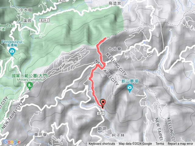 友納山南峰+主峰