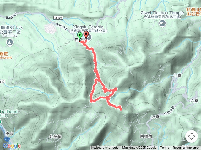 白雞山連峰