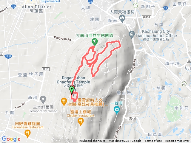 崗山亂走